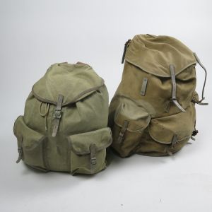 Two vintage rucksacks