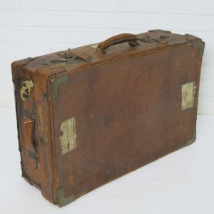 Leather suitcase 1