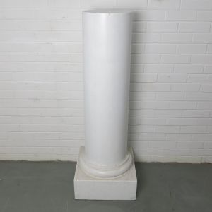 Column plinth / pedestal (white)