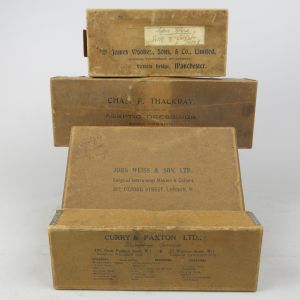 Vintage surgical boxes