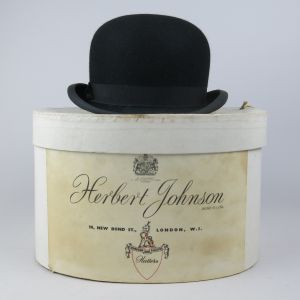 Bowler hat with box