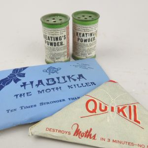 Vintage insect killer containers / packets