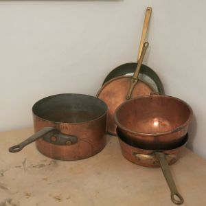 Copper pans