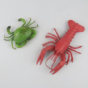 Lobster & crab (rubber)
